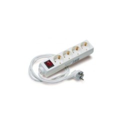 Multipresa Elbat - 4x Schuko - Interruttore On/Off - Cavo da 1,50 m