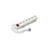 Multipresa Elbat - 6 prese Schuko - Interruttore On/Off - Cavo da 1,50 m
