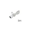 Elbat Cable de Alimentacion Alargador Macho a Hembra 5m