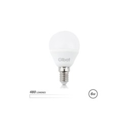 Lampadina LED Elbat G45 6W E14 480lm - 4000K Luce Bianca