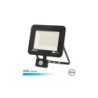 Faretto Led Elbat Serie Slim 50W con Sensore di Movimento 4000lm - Luce Fredda 6500K - IP44