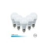 Elbat Confezione da 5 Lampadine LED A60 15W E27 1350lm - 6500K Luce Fredda