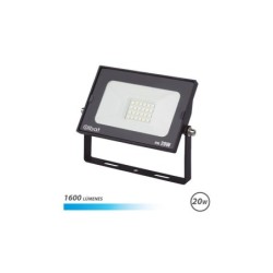 Elbat Foco LED Serie Super Slim 20W 1600lm - 6500K Luz Fria - Apto para Exterior
