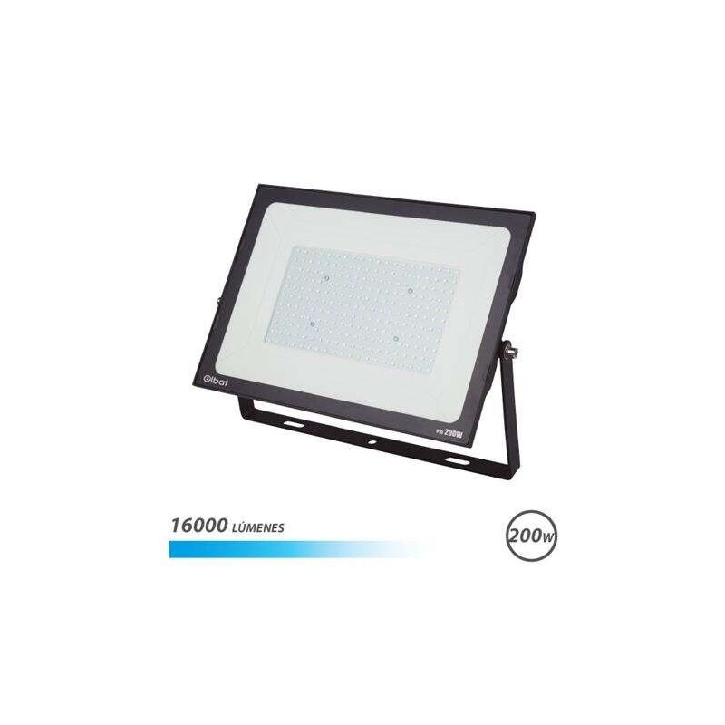 Faretto LED Serie Elbat Super Slim 200W 16000lm - Luce Fredda 6500K - Adatto per Esterni Faretto LED Serie Elbat Super Slim 200W 16000lm - Luce Fredda 6500K - Adatto per Esterni