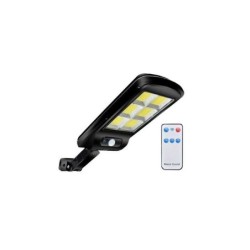 Elbat Cob Farola Led Solar - 4500LM - Luz Fria 6500K - Sensor de Movimiento