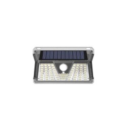 Elbat Aplique Led Solar - 260LM - Luz Fria 6500K - Sensor de Movimiento - Bateria 1200mAh