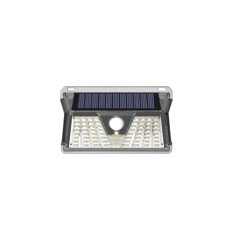 Lampada da Parete Solare a Led Elbat - 260LM - Luce Fredda 6500K - Sensore di Movimento - Batteria 1200mAh Lampada da Parete Solare a Led Elbat - 260LM - Luce Fredda 6500K - Sensore di Movimento - Batteria 1200mAh