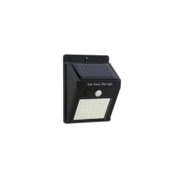 Elbat Aplique Led Solar - 30LM - Luz Fria 6500K - Sensor de Movimiento - Bateria 1200mAh