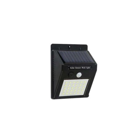 Lampada da Parete Solare a Led Elbat - 30LM - Luce Fredda 6500K - Sensore di Movimento - Batteria 1200mAh