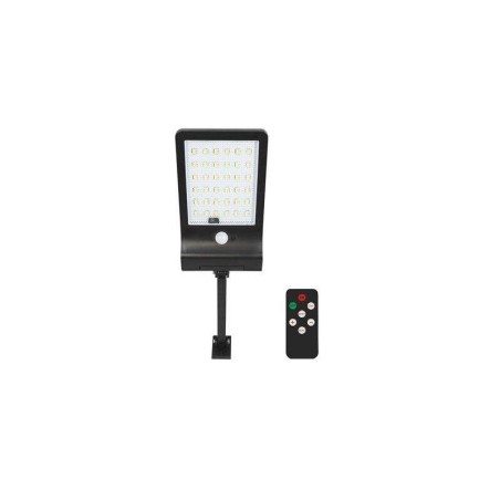 Lampione stradale a LED solare Elbat - 350LM - Luce dimmerabile 3000K/4000K/6500K - Batteria 1800mAh - Sensore di movimento - Te