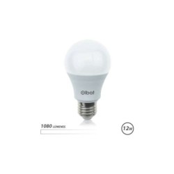Elbat Bombilla LED A60 - 12W - 1080lm - E27 - Luz Blanca
