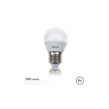 Lampadina LED Elbat G45 - 6W - 500lm - E27 - Luce Bianca