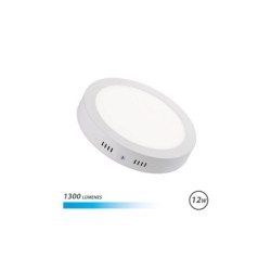 Elbat Downlight Circular Sobre Pared LED 12W 1300lm Luz Fria