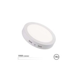 Downlight Circolare a Parete Elbat LED - 18W - 1950lm - Luce Bianca
