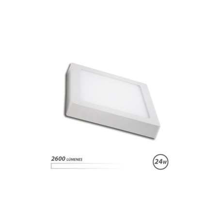 Faretto da parete LED quadrato Elbat - 24W - 2600lm - Luce bianca