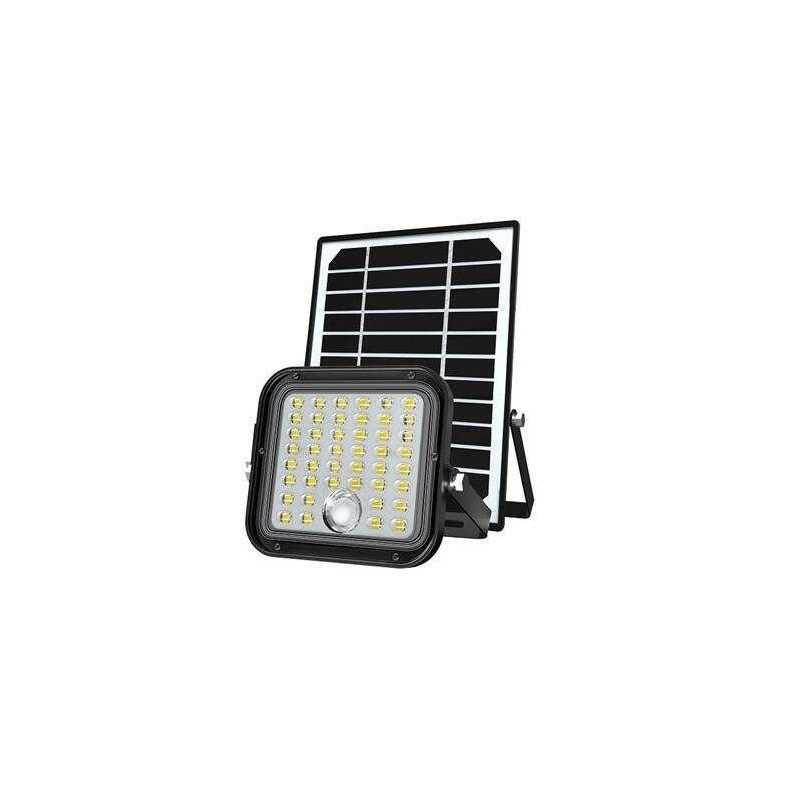 Faretto LED solare Elbat - 10W - 1500lm con sensore + telecomando Faretto LED solare Elbat - 10W - 1500lm con sensore + telecomando