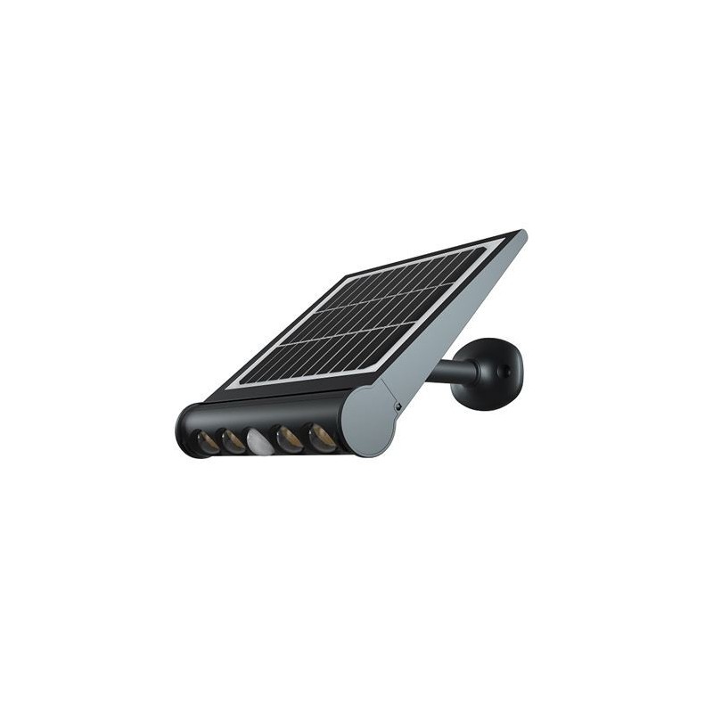 Faretto Solare Multifunzione Elbat - 8W - 950lm con Sensore Faretto Solare Multifunzione Elbat - 8W - 950lm con Sensore