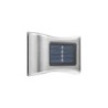 Elbat Aplique Solar LED 150lm - Panel Solar Integrado 2V, 120mAh - Bateria 1.2V, 600mAh - Carcasa Acero Inoxidable