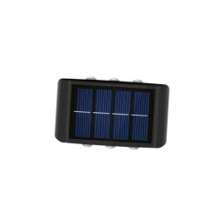 Lampada da Parete Solare LED Elbat 150lm - Pannello Solare Integrato 2V, 150mAh - Batteria 1.2V, 600mAh