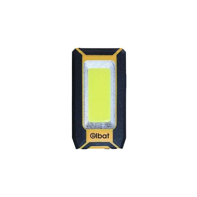 Torcia LED ricaricabile Elbat - Gancio e magnete - Cob 8W 500LM - Colore nero Torcia LED ricaricabile Elbat - Gancio e magnete - Cob 8W 500LM - Colore nero