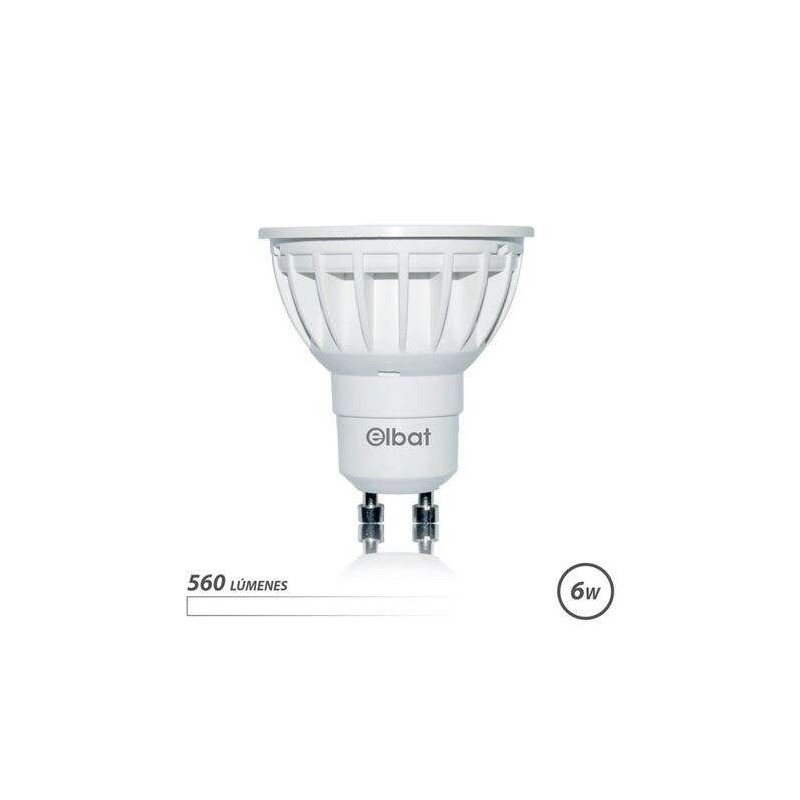 Lampadina LED Elbat GU10 6W 560LM Luce Bianca - Risparmio Energetico - Lunga Durata - Installazione Facile - Colore Bianco Lampadina LED Elbat GU10 6W 560LM Luce Bianca - Risparmio Energetico - Lunga Durata - Installazione Facile - Colore Bianco