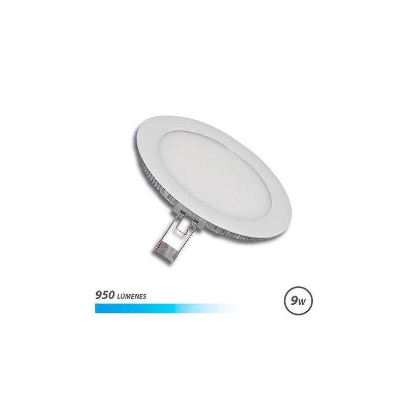 Elbat Downlight da Incasso Ultrapiatto LED 9W 950LM - Luce Fredda - Design a Basso Profilo - Installazione Facile - Colore Bianc Elbat Downlight da Incasso Ultrapiatto LED 9W 950LM - Luce Fredda - Design a Basso Profilo - Installazione Facile - Colore Bianc