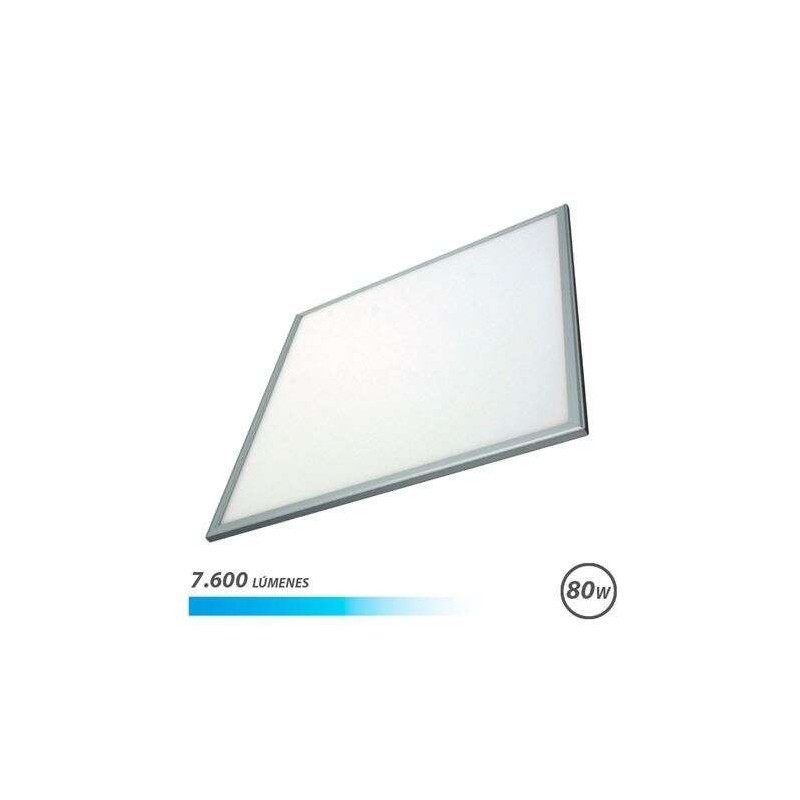 Pannello LED Elbat 60x60 80W 7600LM - Luce Fredda - Risparmio Energetico - Lunga Vita Utile - Installazione Facile - Colore Bian Pannello LED Elbat 60x60 80W 7600LM - Luce Fredda - Risparmio Energetico - Lunga Vita Utile - Installazione Facile - Colore Bian