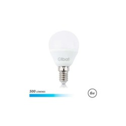 Lampadina LED Elbat G45 - 6W - 500Lm - E14 - Luce Bianca