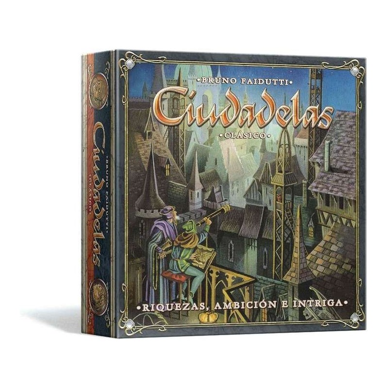 Ciudadelas Juego de Cartas - Tematica Historia/Construccion - De 2 a 8 Jugadores - A partir de 10 Años - Duracion 60min. aprox. Ciudadelas Juego de Cartas - Tematica Historia/Construccion - De 2 a 8 Jugadores - A partir de 10 Años - Duracion 60min. aprox.