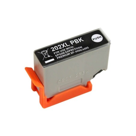202XL Negro Photo Cartucho de Tinta Generico