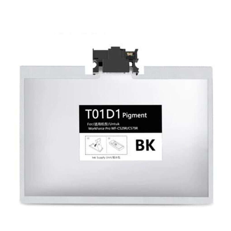 Cartuccia d'inchiostro pigmentato generica Epson T01D1/T01C1 nera - Sostituisce C13T01D100/C13T01C100 Cartuccia d'inchiostro pigmentato generica Epson T01D1/T01C1 nera - Sostituisce C13T01D100/C13T01C100