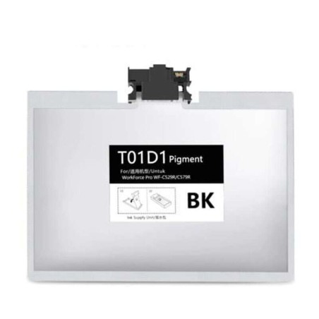Cartuccia d'inchiostro pigmentato generica Epson T01D1/T01C1 nera - Sostituisce C13T01D100/C13T01C100