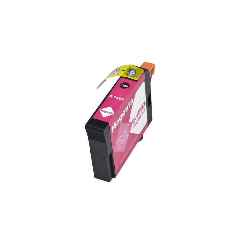 Cartuccia d'inchiostro pigmentato generica Epson T1593 Magenta - Sostituisce C13T15934010 Cartuccia d'inchiostro pigmentato generica Epson T1593 Magenta - Sostituisce C13T15934010