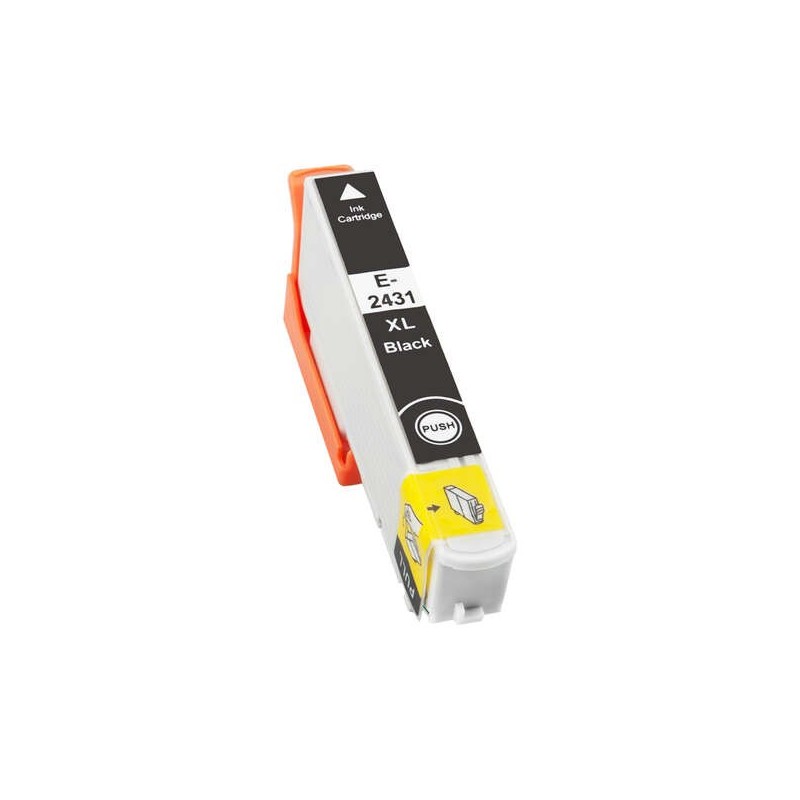 Epson T2431/T2421 (24XL) Negro Cartucho de Tinta Generico - Reemplaza C13T24314012/C13T24214012 Epson T2431/T2421 (24XL) Negro Cartucho de Tinta Generico - Reemplaza C13T24314012/C13T24214012
