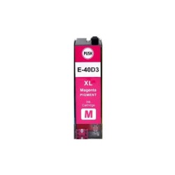Cartuccia d'inchiostro pigmentato generica Epson T40D3 Magenta - Sostituisce C13T40D340/C13T40C340