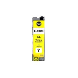 Epson T40D4 Amarillo Cartucho de Tinta Pigmentada Generico - Reemplaza C13T40D440/C13T40C440