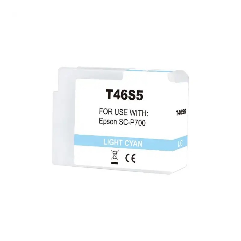 Cartuccia d'inchiostro pigmentata generica Epson T46S5 ciano chiaro - sostituisce C13T46S500 Cartuccia d'inchiostro pigmentata generica Epson T46S5 ciano chiaro - sostituisce C13T46S500