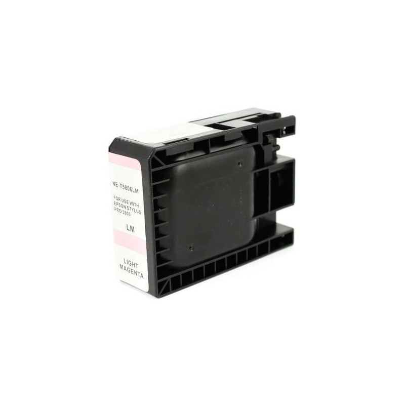 Cartuccia d'inchiostro pigmentato generica Epson T5806 Magenta Light - Sostituisce C13T580600 Cartuccia d'inchiostro pigmentato generica Epson T5806 Magenta Light - Sostituisce C13T580600