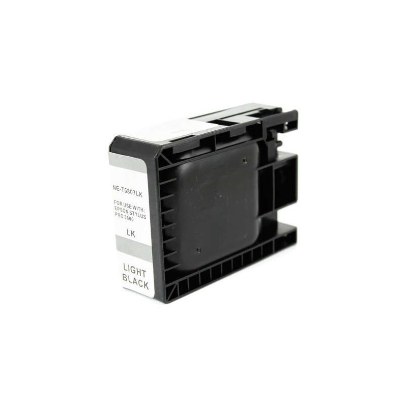 Cartuccia d'inchiostro pigmentato generica Epson T5807 Black Light - Sostituisce C13T580700 Cartuccia d'inchiostro pigmentato generica Epson T5807 Black Light - Sostituisce C13T580700