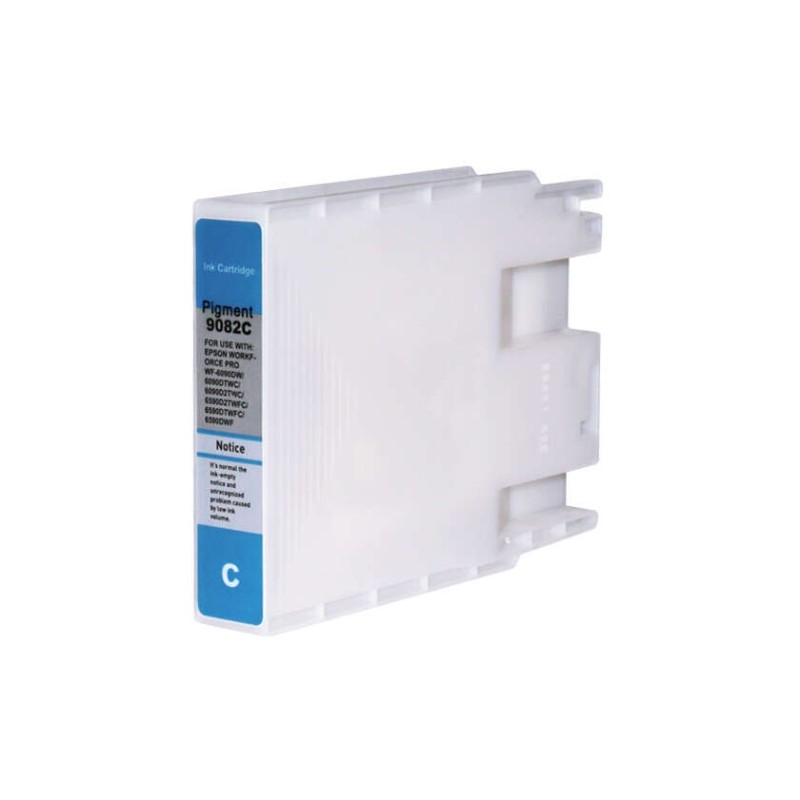 Epson T9082 Cyan Cartucho de Tinta Pigmentada Generico - Reemplaza C13T908240 Epson T9082 Cyan Cartucho de Tinta Pigmentada Generico - Reemplaza C13T908240