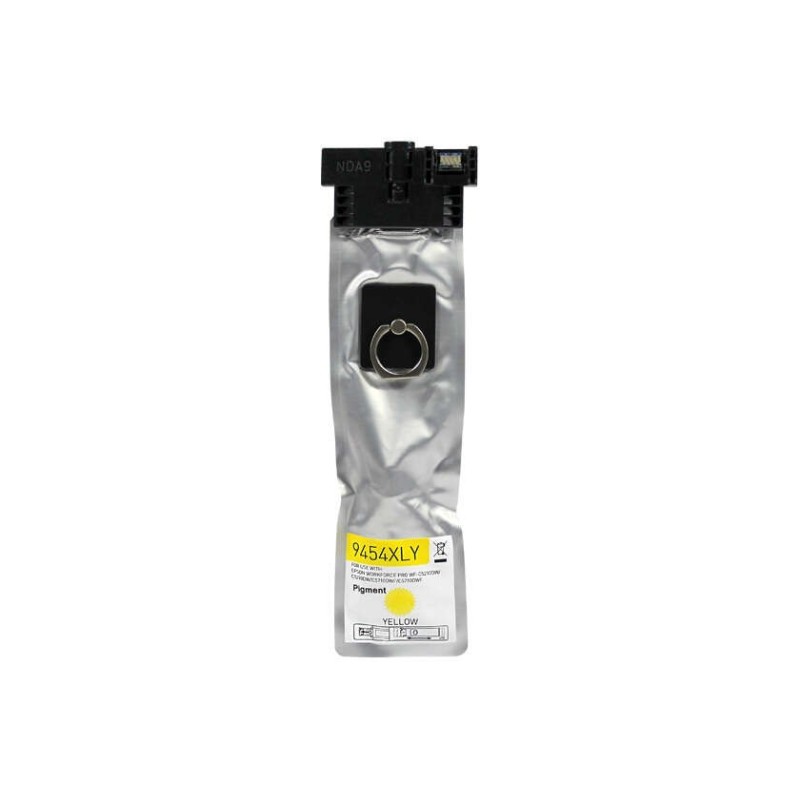 Epson T9454 Amarillo Cartucho de Tinta Pigmentada Generico - Reemplaza C13T945440 Epson T9454 Amarillo Cartucho de Tinta Pigmentada Generico - Reemplaza C13T945440