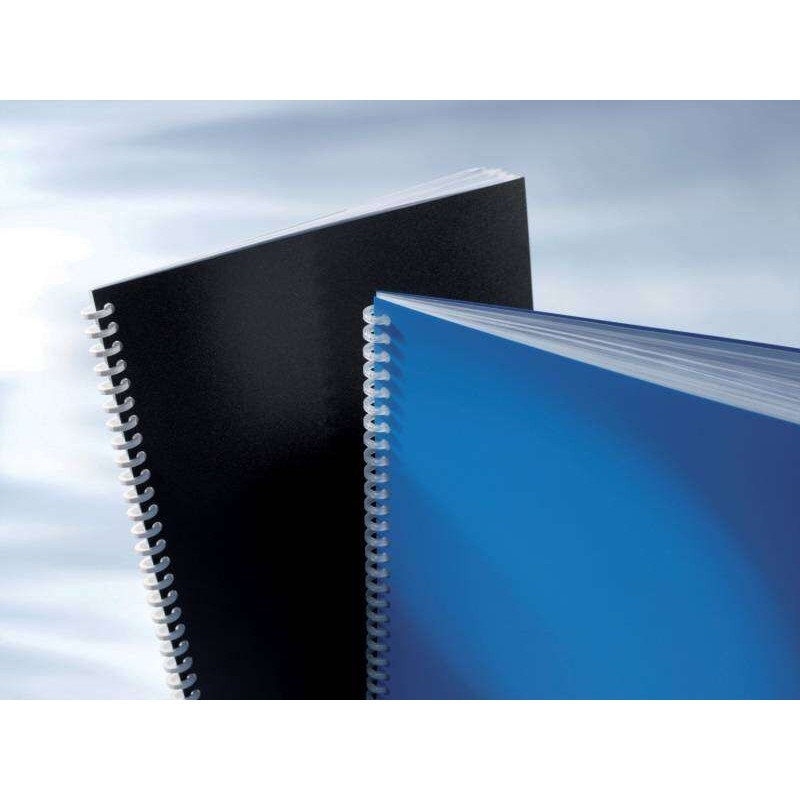GBC Opaque Portada Encuadernar - 180 Micras Brillo Blanco - Proteccion Definitiva - Color Negro GBC Opaque Portada Encuadernar - 180 Micras Brillo Blanco - Proteccion Definitiva - Color Negro