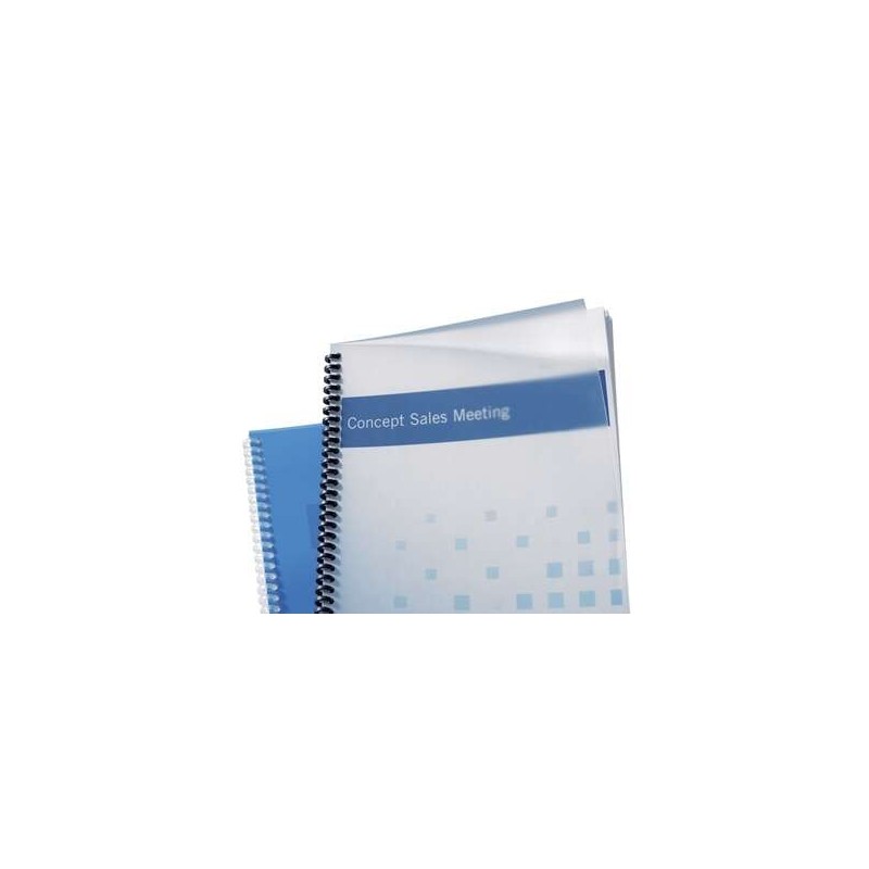 GBC PolyClearView Confezione da 100 copertine per rilegatura A4 - 500 micron - Colore trasparente GBC PolyClearView Confezione da 100 copertine per rilegatura A4 - 500 micron - Colore trasparente