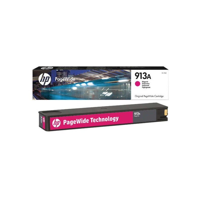 Cartuccia d'inchiostro originale magenta HP 913A - F6T78AE Cartuccia d'inchiostro originale magenta HP 913A - F6T78AE