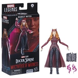 Hasbro Marvel Legens Bruja Escarlata en Dr. Extraño en El Multiverso de la Locura - Figura de Coleccion - Altura 15cm aprox.