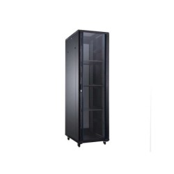 Aiten Data AI6832S Armadio da Pavimento 32U - Larghezza 600 - Profondità 800 - senza Accessori - Ruote con Freno - Colore Nero