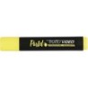 Tratto Video Pennarello Pastello Fluorescente - Punta a Scalpello - Inchiostro ad Acqua - Asciugatura Rapida - Colore Giallo Lim