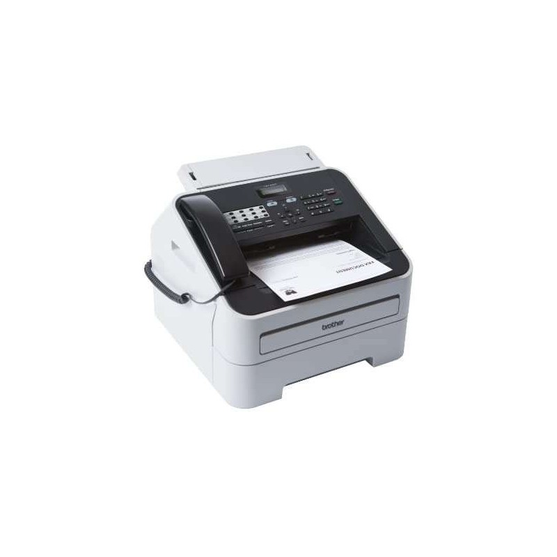 Brother FAX2845 Fax laser monocromatico ad alta velocità - Ricevitore telefonico - Funzione di copia Brother FAX2845 Fax laser monocromatico ad alta velocità - Ricevitore telefonico - Funzione di copia