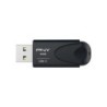 PNY Attache 4 Memoria USB 3.1 64GB - Enganche para Llavero - Color Negro (Pendrive)