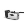 Friggitrice Elettrica Orbegozo FDR 16 - 1,5 Litri - Termostato Regolabile - Coperchio Rimovibile - 1500W